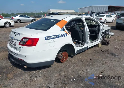 2018 Ford Police Interceptor из США, поврежденный, VIN 1FAHP2MK8JG114574